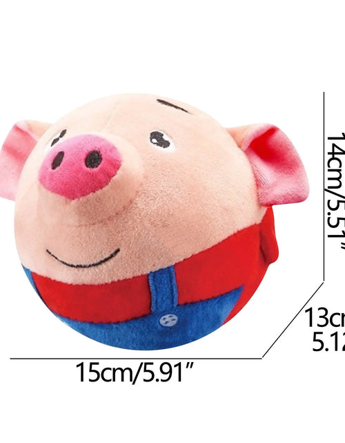 Load image into Gallery viewer, Dog Toy,Interactive Dog Toy Ball,Bouncing Rabbit Interactive Electronic Pet Plush Pet Toy with Sound,Dog Squeaky Toys for Aggressive Chewing,60 Song Music Durable Dog Squeaker, Durable Interactive Toy
